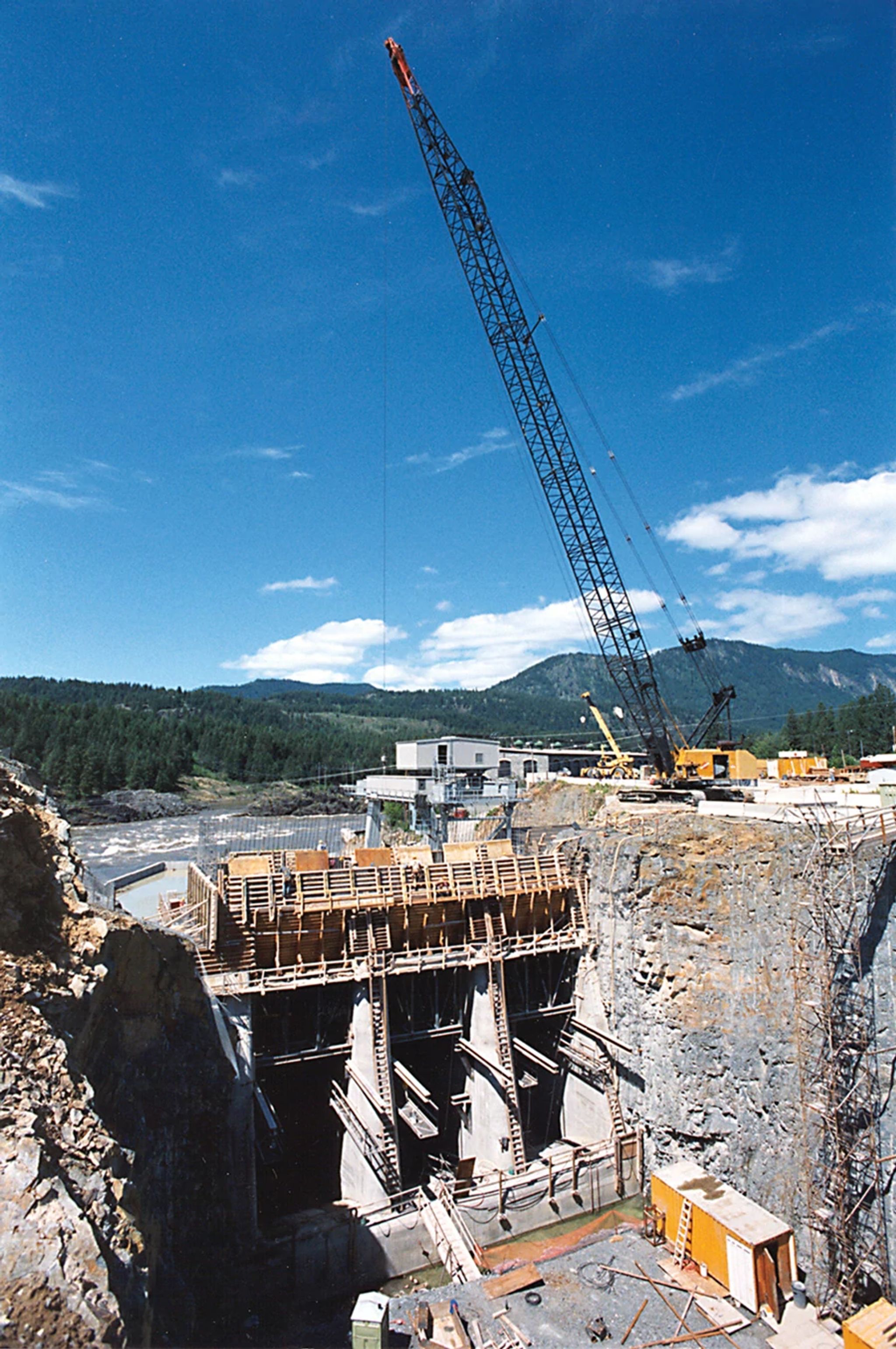 Thompson Falls Hydroelectric Powerhouse