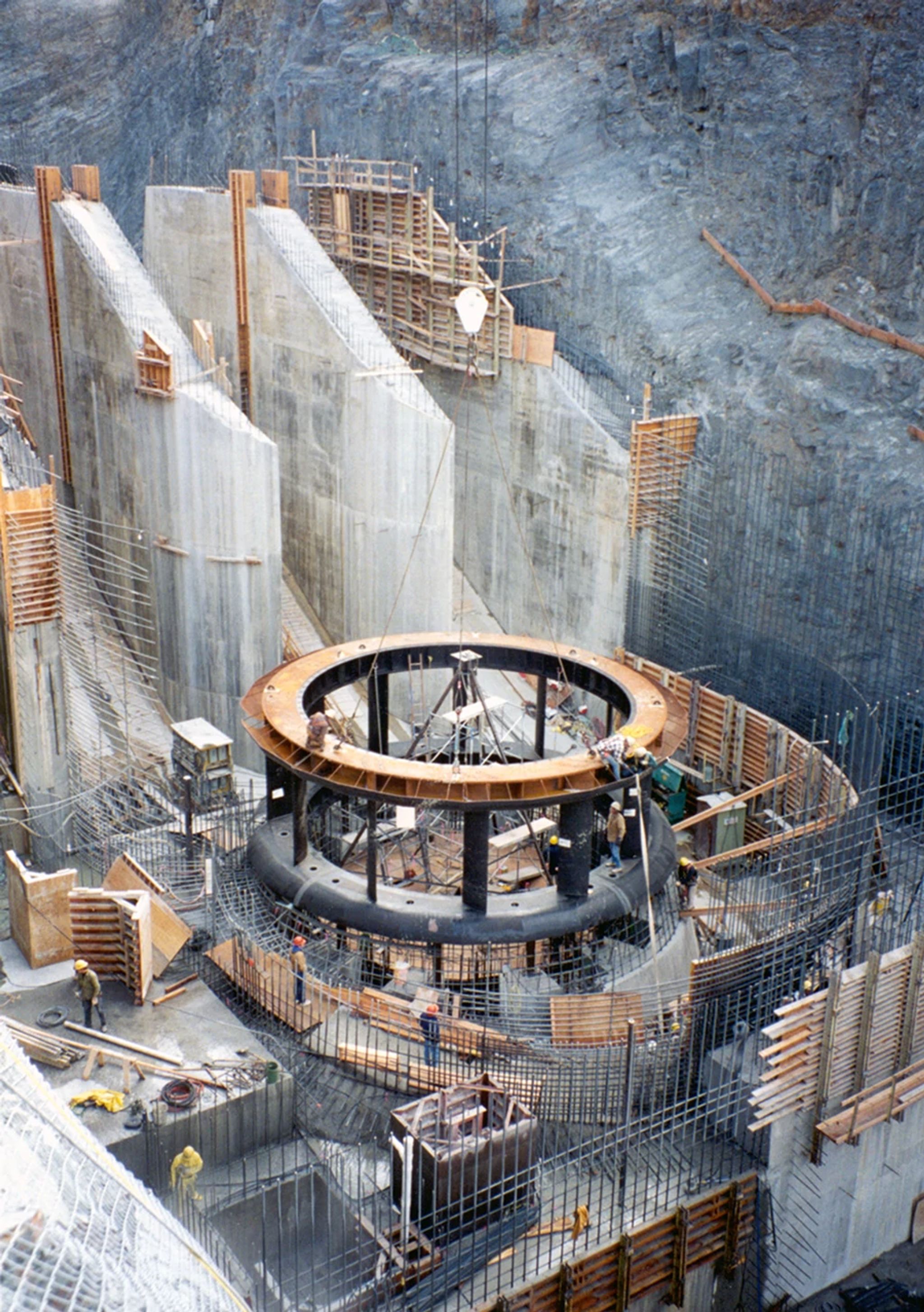 Thompson Falls Hydroelectric Powerhouse
